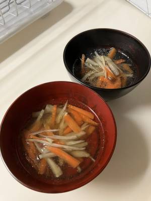 春野菜の鶏スープ