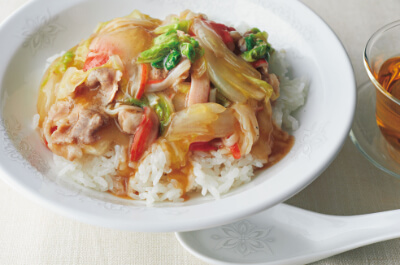 手軽&スピーディー♪「レンジで中華丼」レシピ【工程写真付】