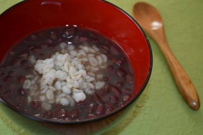 小豆と押し麦のぜんざい レシピ みんなのきょうの料理 おいしいレシピや献立を探そう