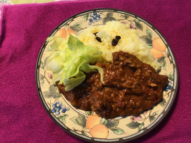 キーマーカレーのお供