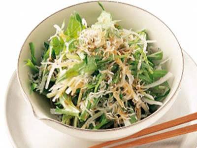 水菜 レシピ サラダ