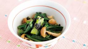 青菜の磯辺あえ