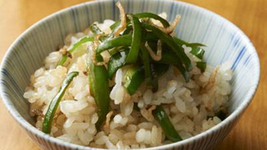 ピーマンとじゃこの焦がししょうゆ混ぜご飯 レシピ 野崎 洋光さん みんなのきょうの料理 おいしいレシピや献立を探そう