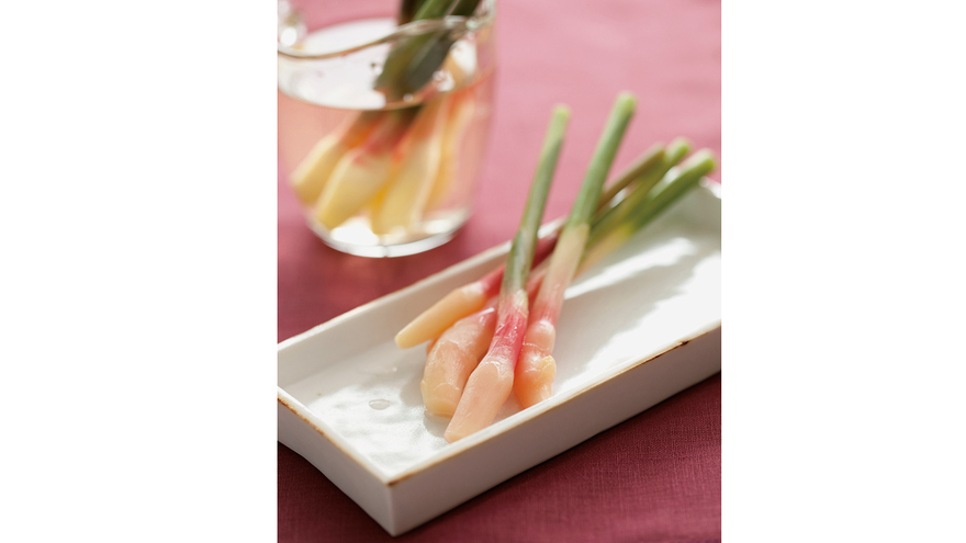 葉付きしょうがの甘酢漬け レシピ 安藤 久美子さん みんなのきょうの料理 おいしいレシピや献立を探そう