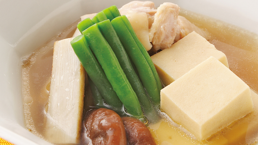 高野豆腐と鶏肉の煮物 レシピ 野崎 洋光さん みんなのきょうの料理 おいしいレシピや献立を探そう