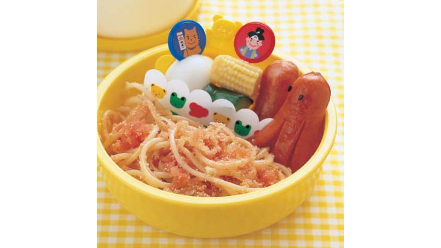 たらこスパゲッティ弁当 幼児向け