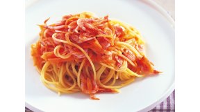 にんじんと桜えびのスパゲッティ