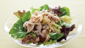 豚しゃぶとみょうがのさっぱりサラダ