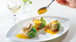 豚肉とキャベツのアップルビネガーソース