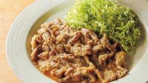 夏の新しょうが焼き