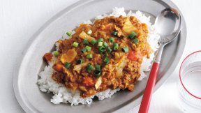 レンチンキムチドライカレー