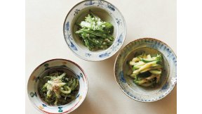 夏野菜のナムル3種