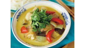 グリーンカレー風そうめん