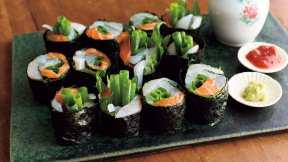 お刺身の磯辺巻き