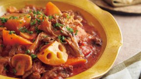 秋野菜ときのこのハッシュドビーフ