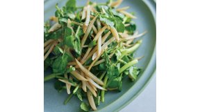 新ごぼうとクレソンのサラダ