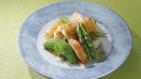 鶏肉の柑橘くわ焼き