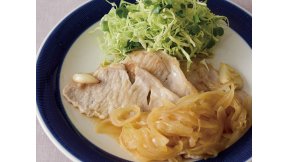 豚肉のにんにくペッパーソテー