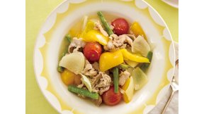 豚肉のレモンラタトゥイユ風