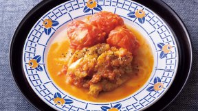 白身魚のスパイス煮