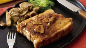 厚揚げの肉巻きステーキ