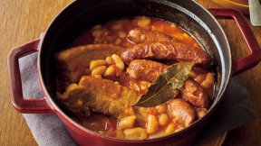 カスレ風 豆と豚肉の煮込み