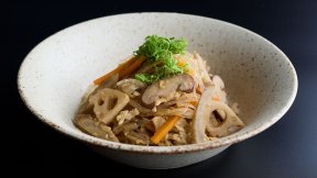 きんぴらチャプチェの卵とじ