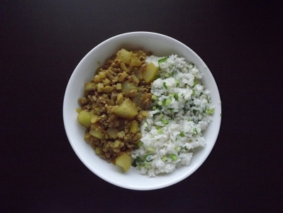 ひき肉ととうがんのサラサラカレー