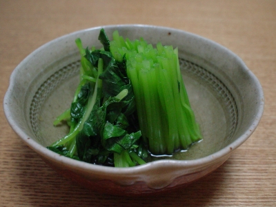 香り野菜のわさびあえ