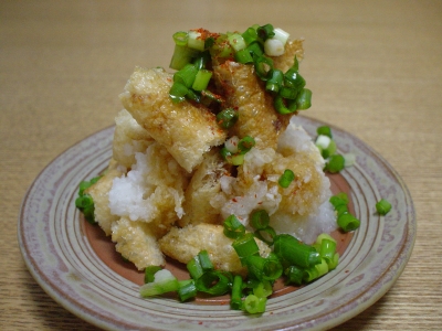 油揚げのトースター焼きみぞれあえ