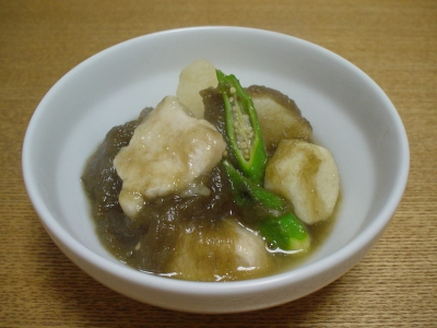 長芋と鶏肉のとろろ煮