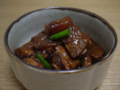 大根と豚バラ肉のみそ煮