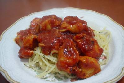 鶏肉のトマト煮