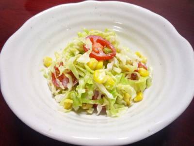 ごま風味のコールスロー