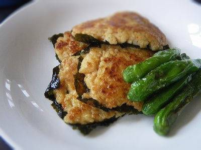 豆腐のかば焼き丼