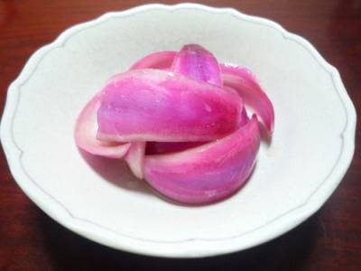 紫たまねぎのピクルス