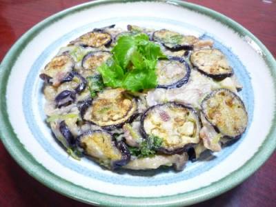 うちの定番 なすおやき