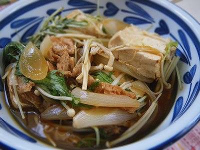 肉豆腐 コチュジャン風味