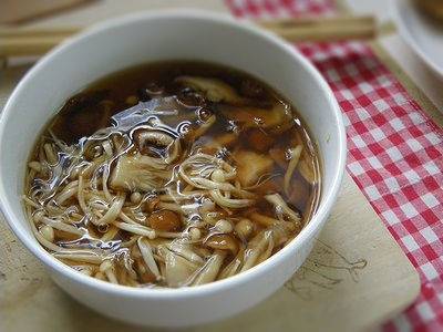 揚げ豆腐のきのこあんかけ