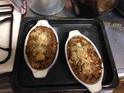 チキンマカロニグラタン