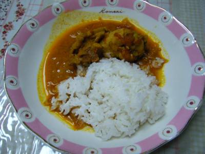 トマトチキンカレー