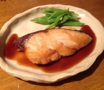 ぶりの照り焼き