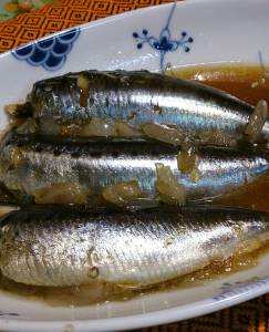 いわしの梅干し煮