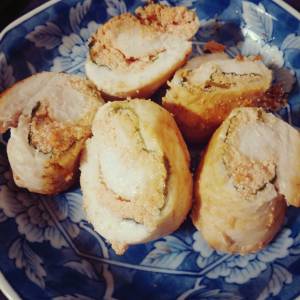 ささ身の明太子はさみ