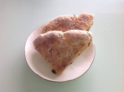 簡単網焼きパン