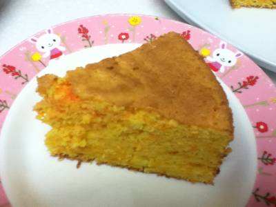 ふわふわキャロットケーキ