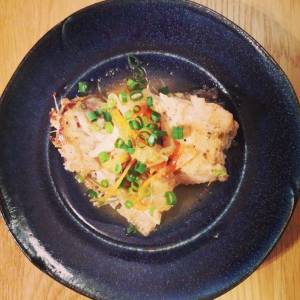 白身魚のたまねぎソース