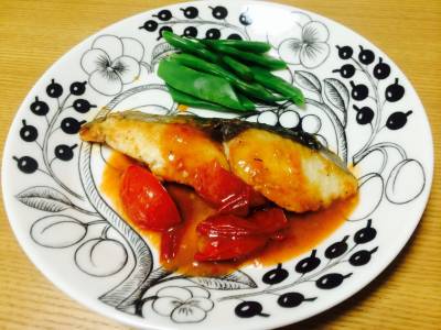 さわらのバターじょうゆ焼き