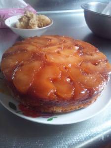 紅玉のタルトタタン風