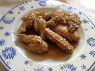 手羽先の甘辛風